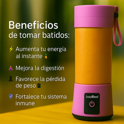 🥤 JuicyBlend™ – Batidos al instante donde estés