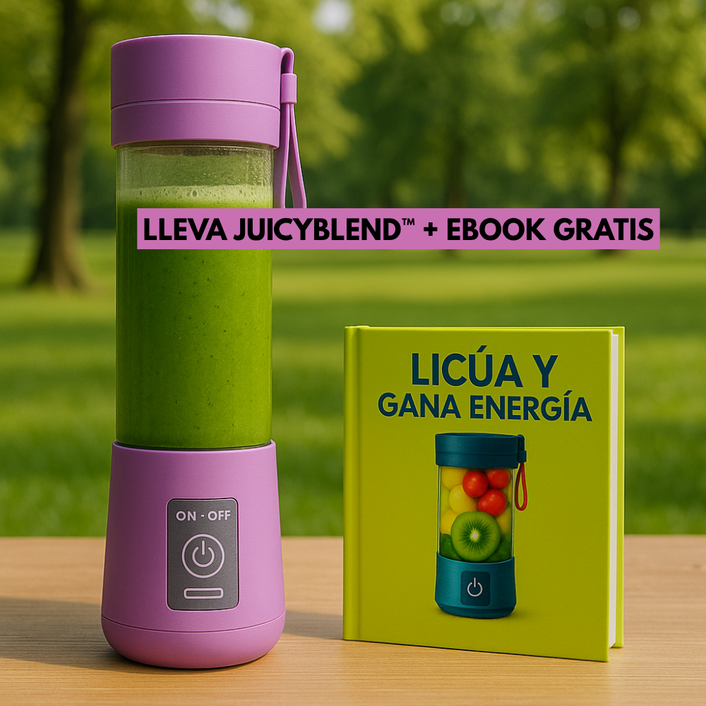 🥤 JuicyBlend™ – Batidos al instante donde estés